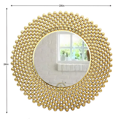 Golden Halo Mirage Wall Mirror