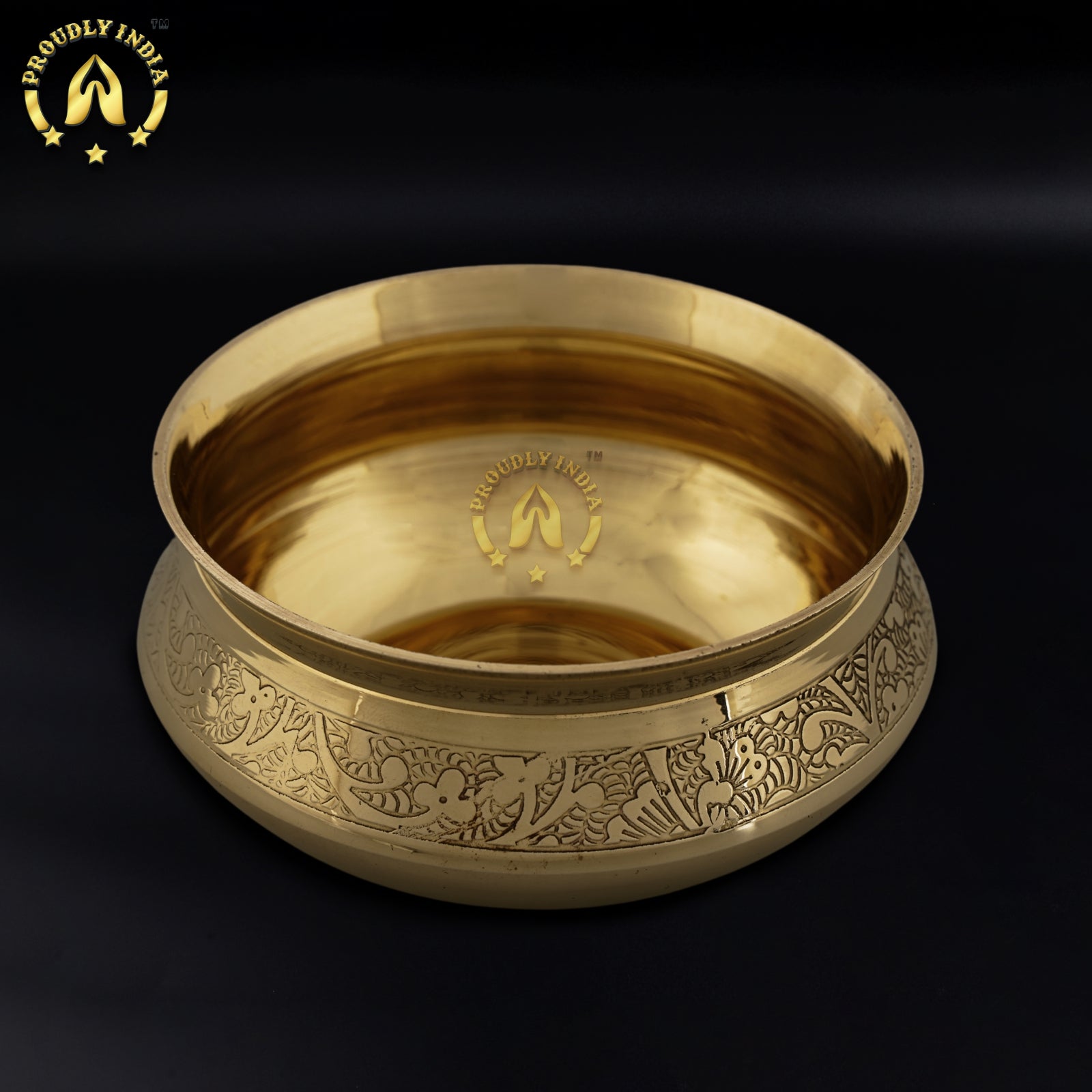 Set of 2 Engraved Serving Handi