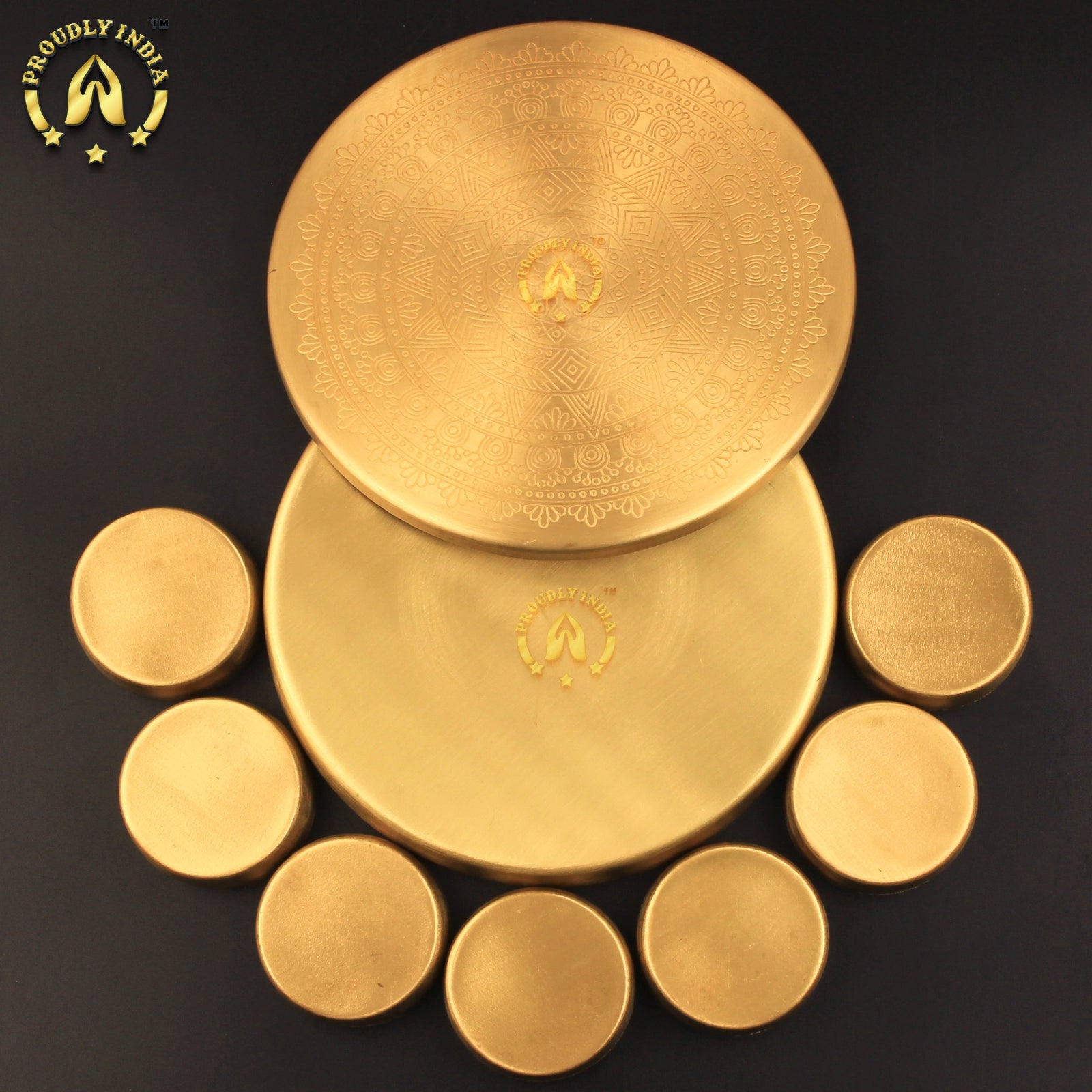 Mandala Art Masala Dabba | Pooja Box