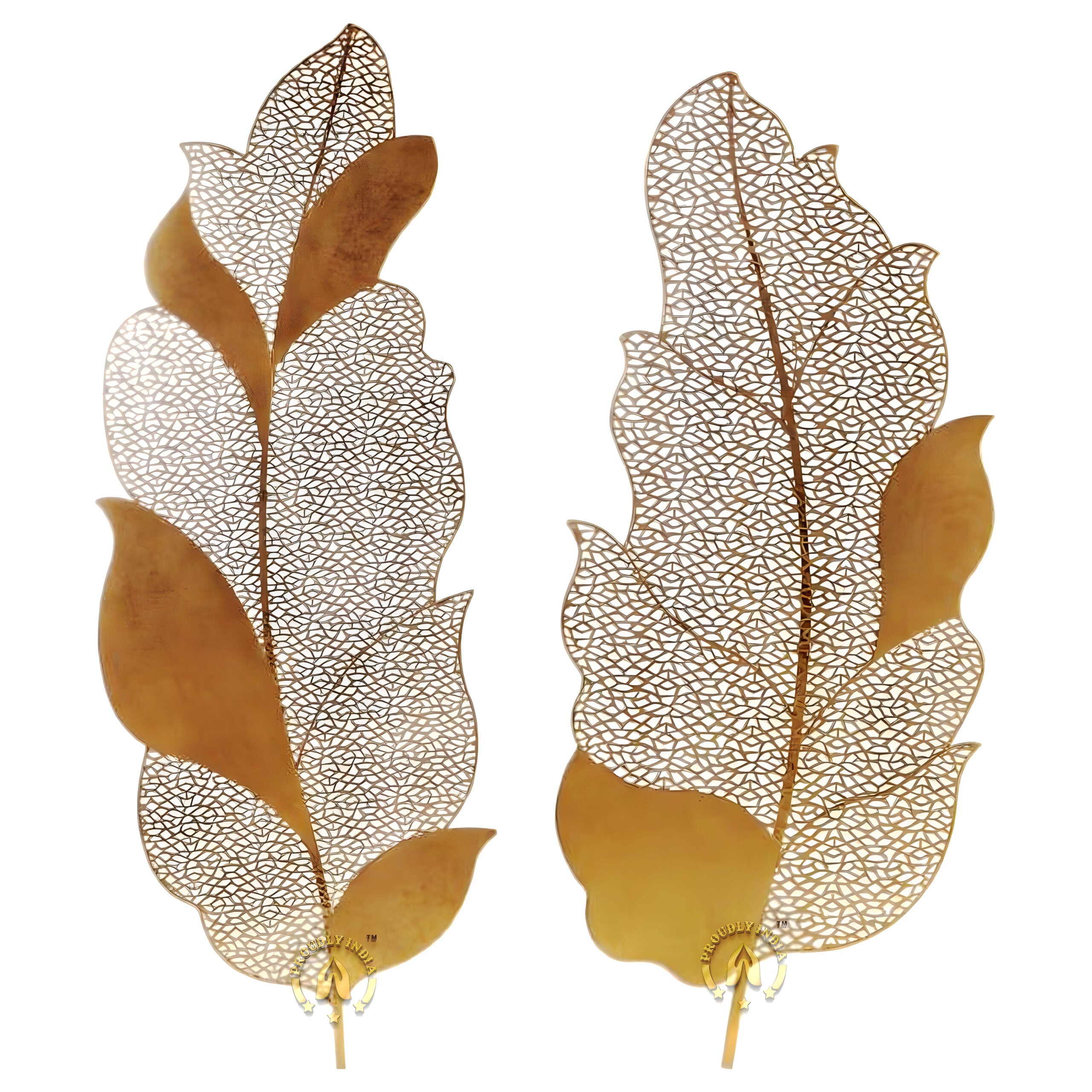 Savannah Shadows Dual Feather Wall Art