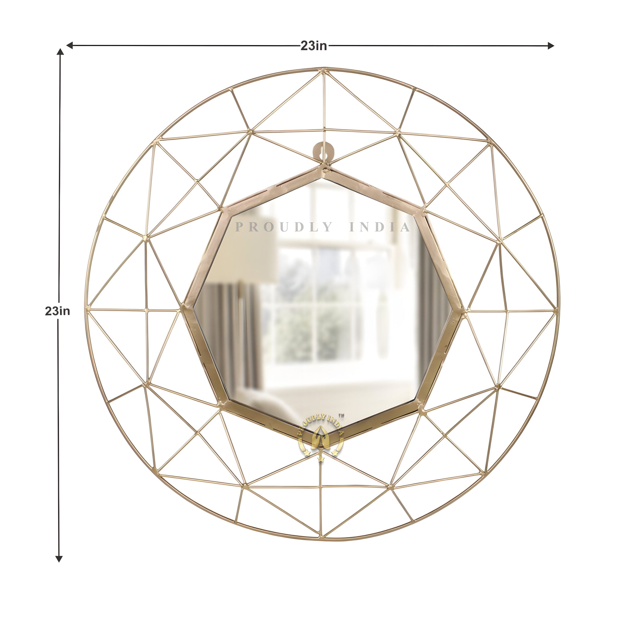GeoLuxe Prism Wall Mirror