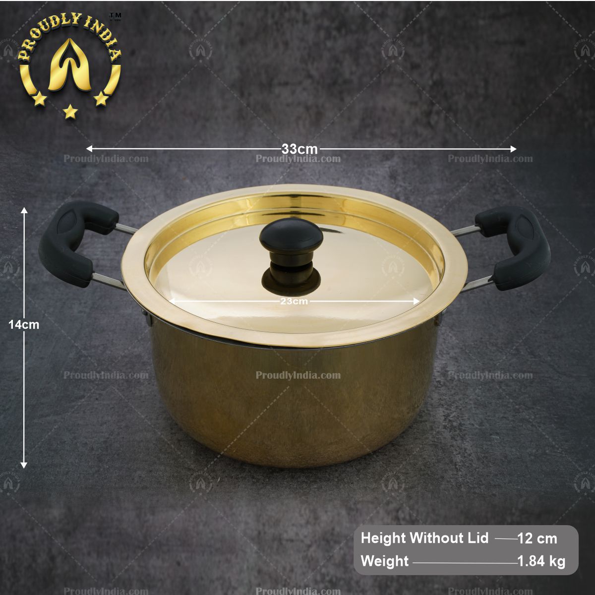 Brass Stew Pan With Lid
