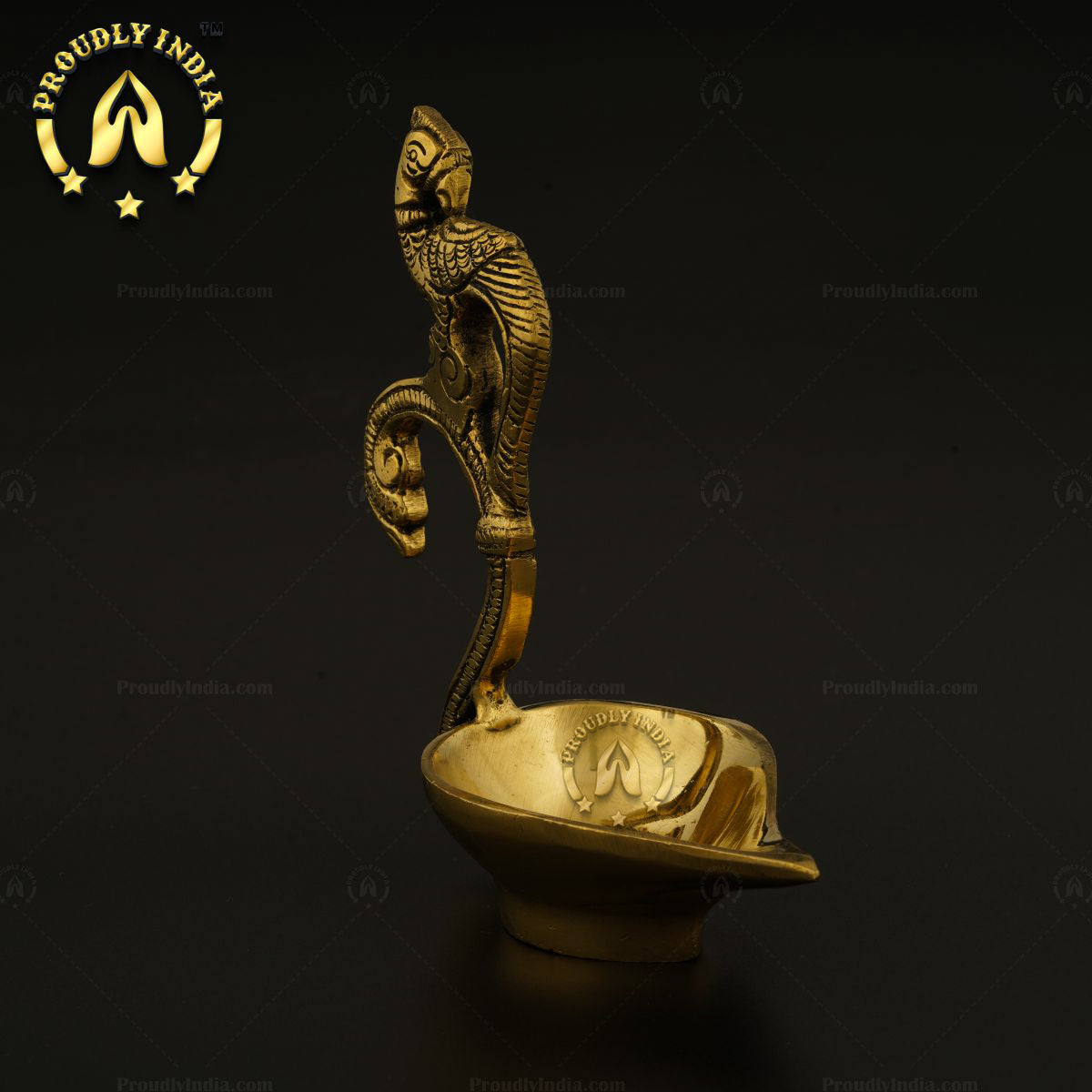 Brass Ethnic Peacock Decorative Diya