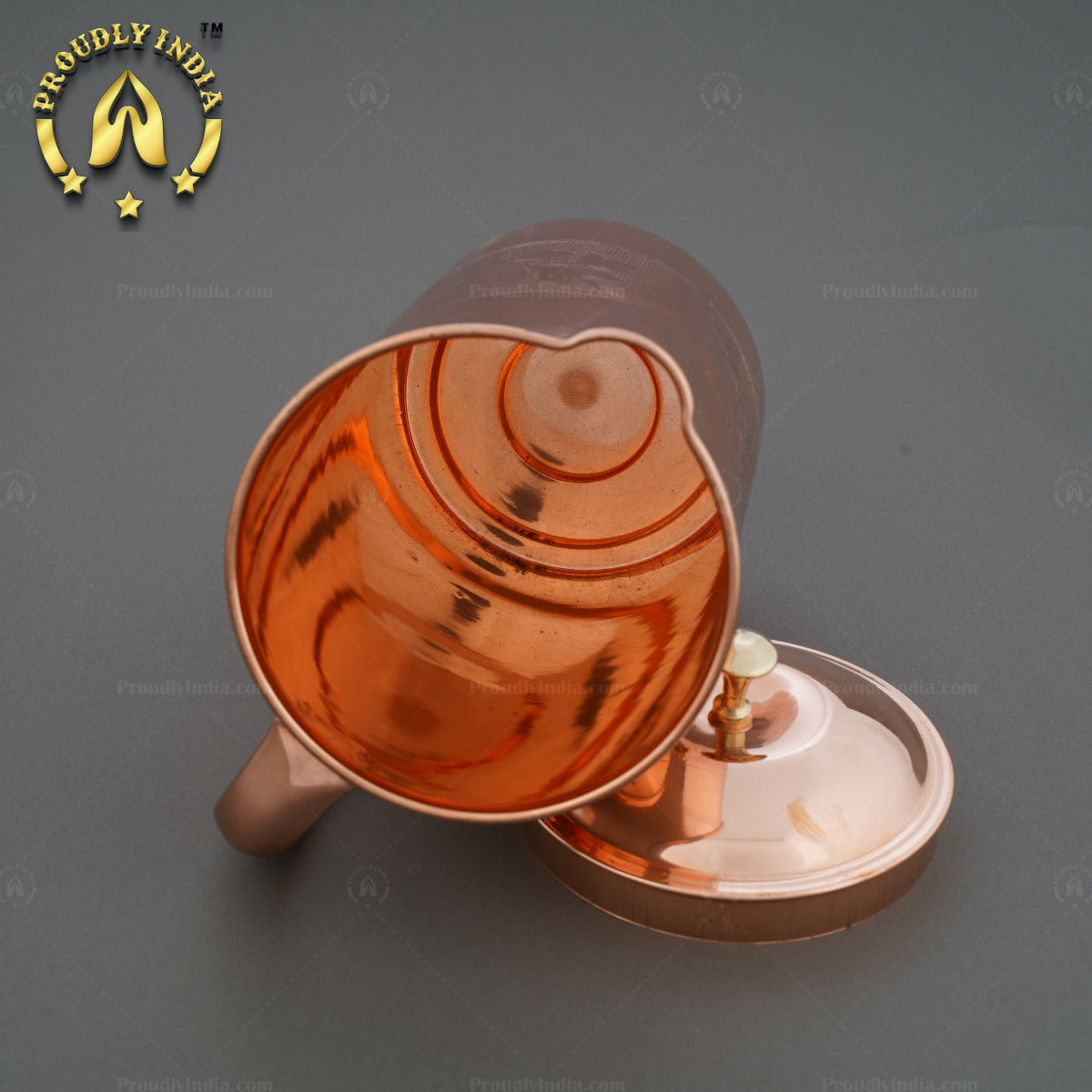 Copper Embossed Jug