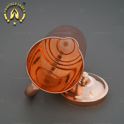Copper Embossed Jug