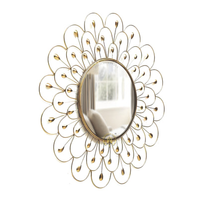 Golden Dew Radiance Wall Mirror