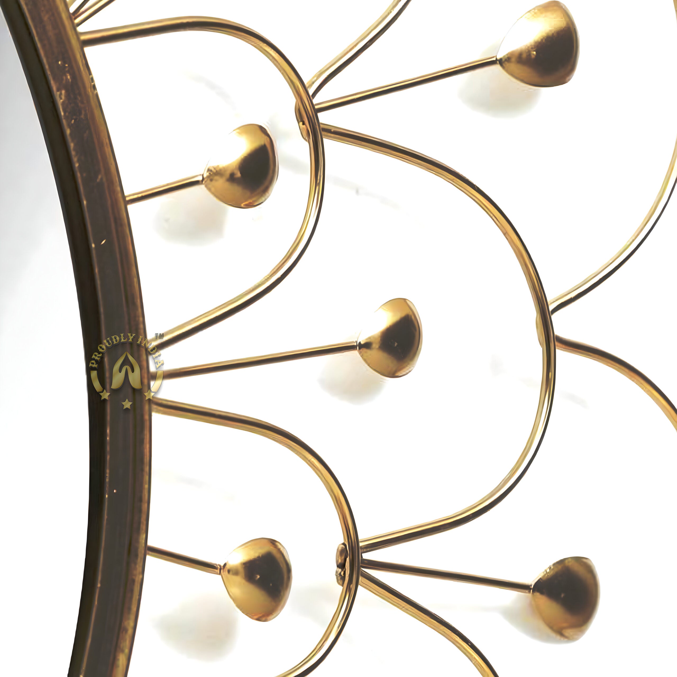 Golden Dew Radiance Wall Mirror
