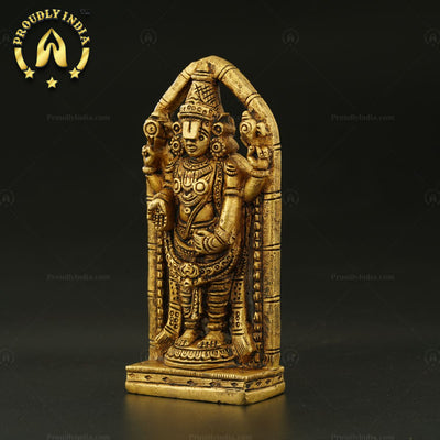 Brass Lord Venkateswara Of Tirupati Idol