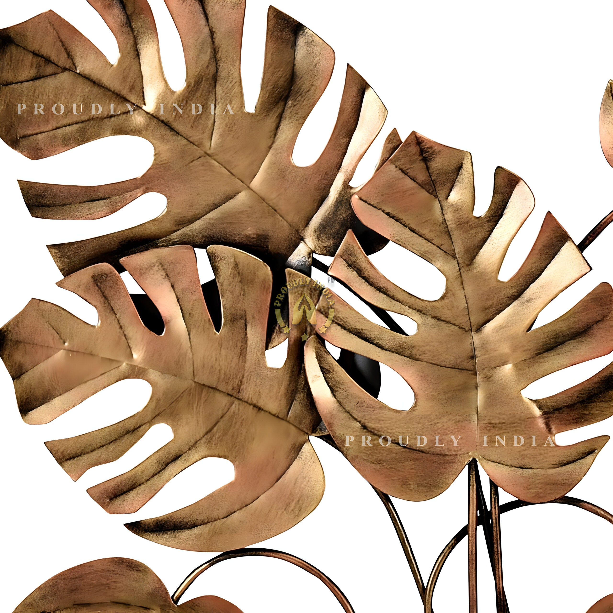 Tropic Rust Reverie Metal Wall Art Mural
