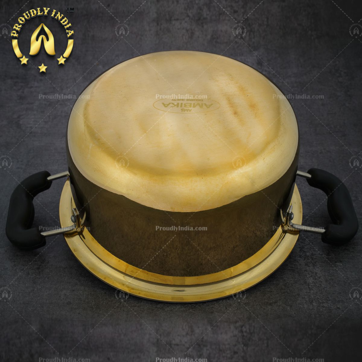 Brass Stew Pan With Lid