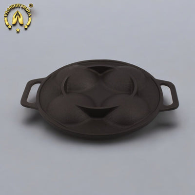 Cast Iron 4-Pit Uttapam & Thatte Idli Pan