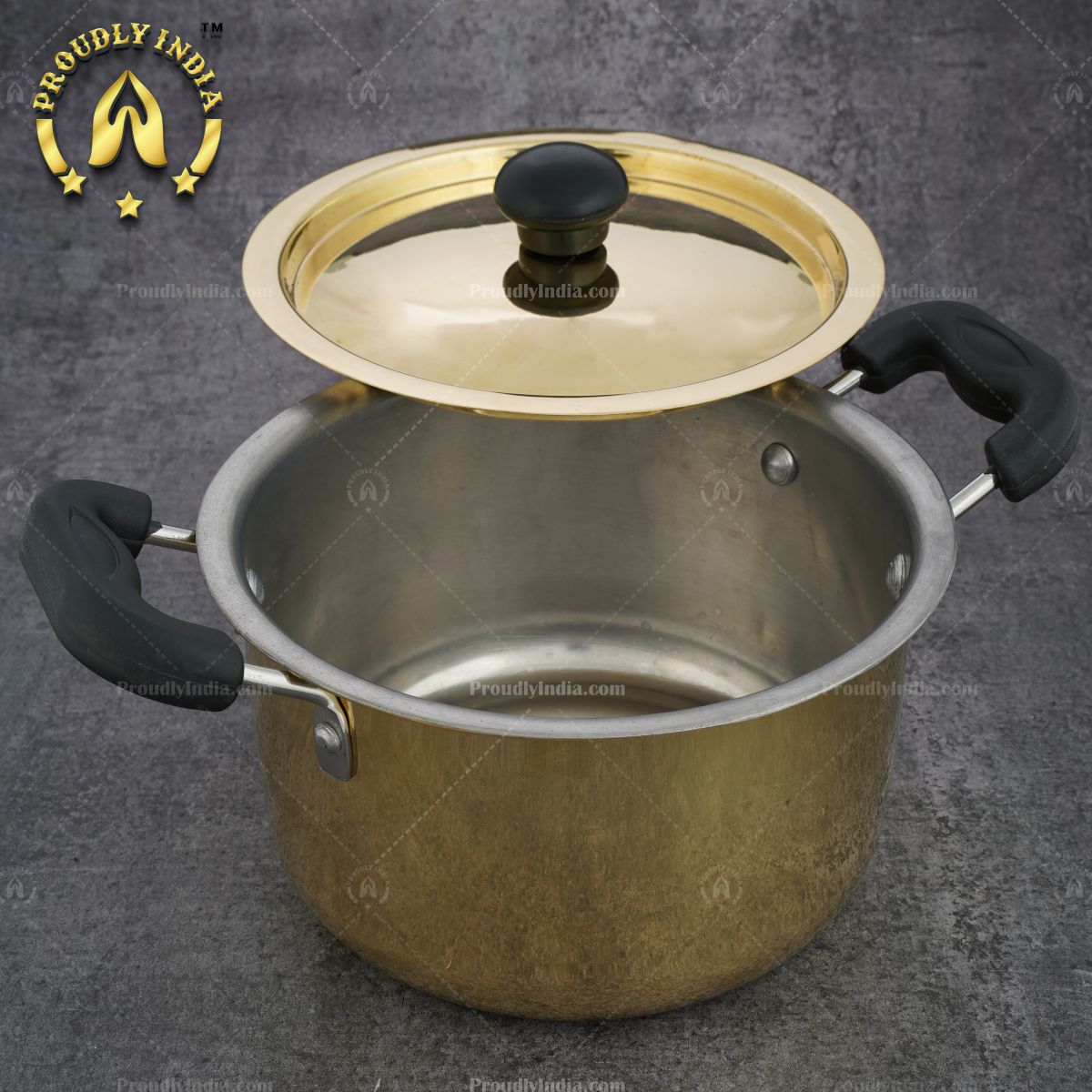 Brass Stew Pan With Lid