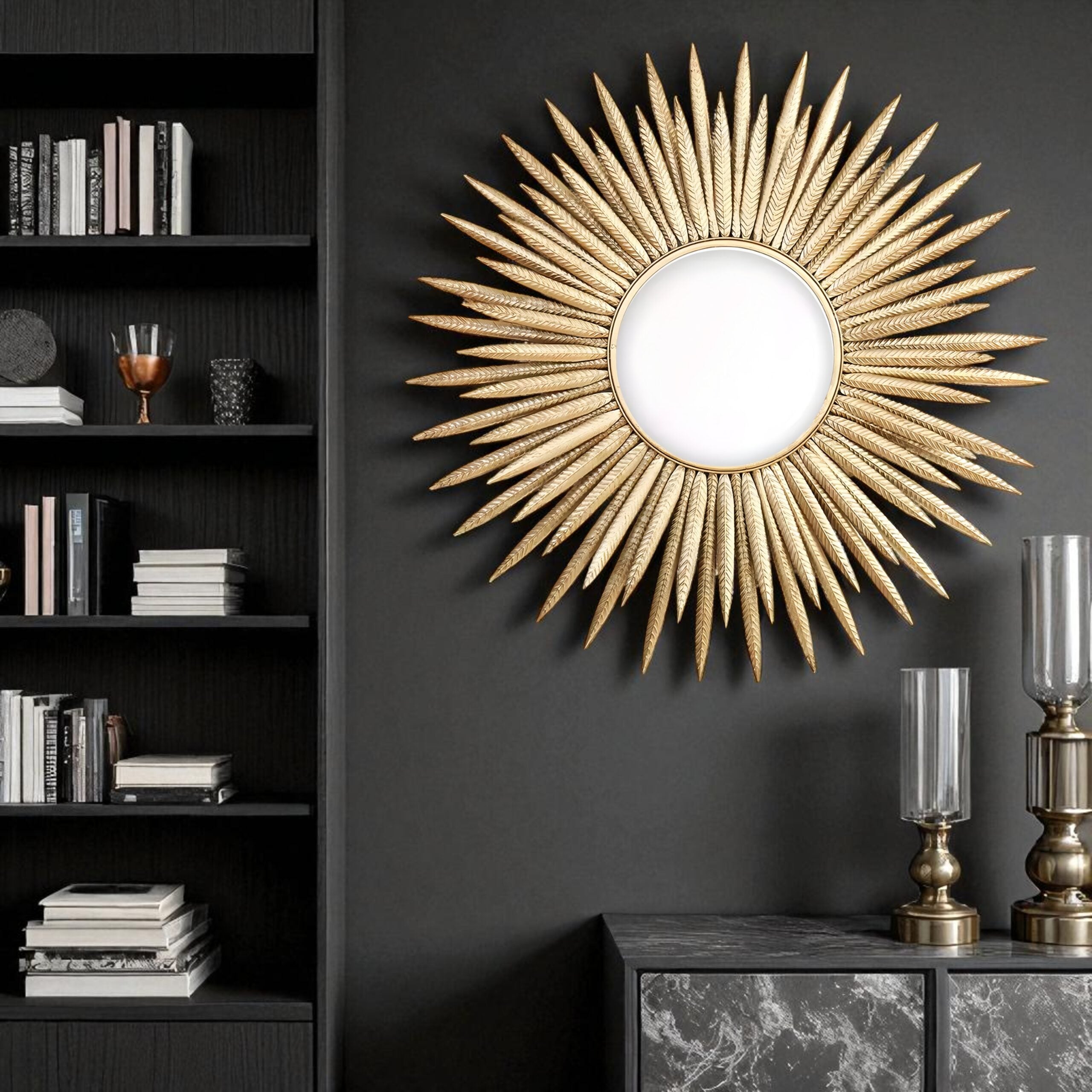 Aurora Plume Wall  Mirror