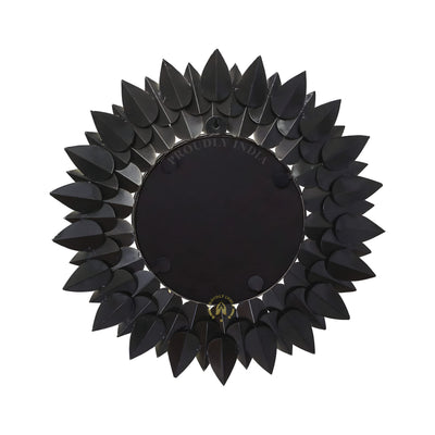 Verdant Aura Bloom Wall Mirror