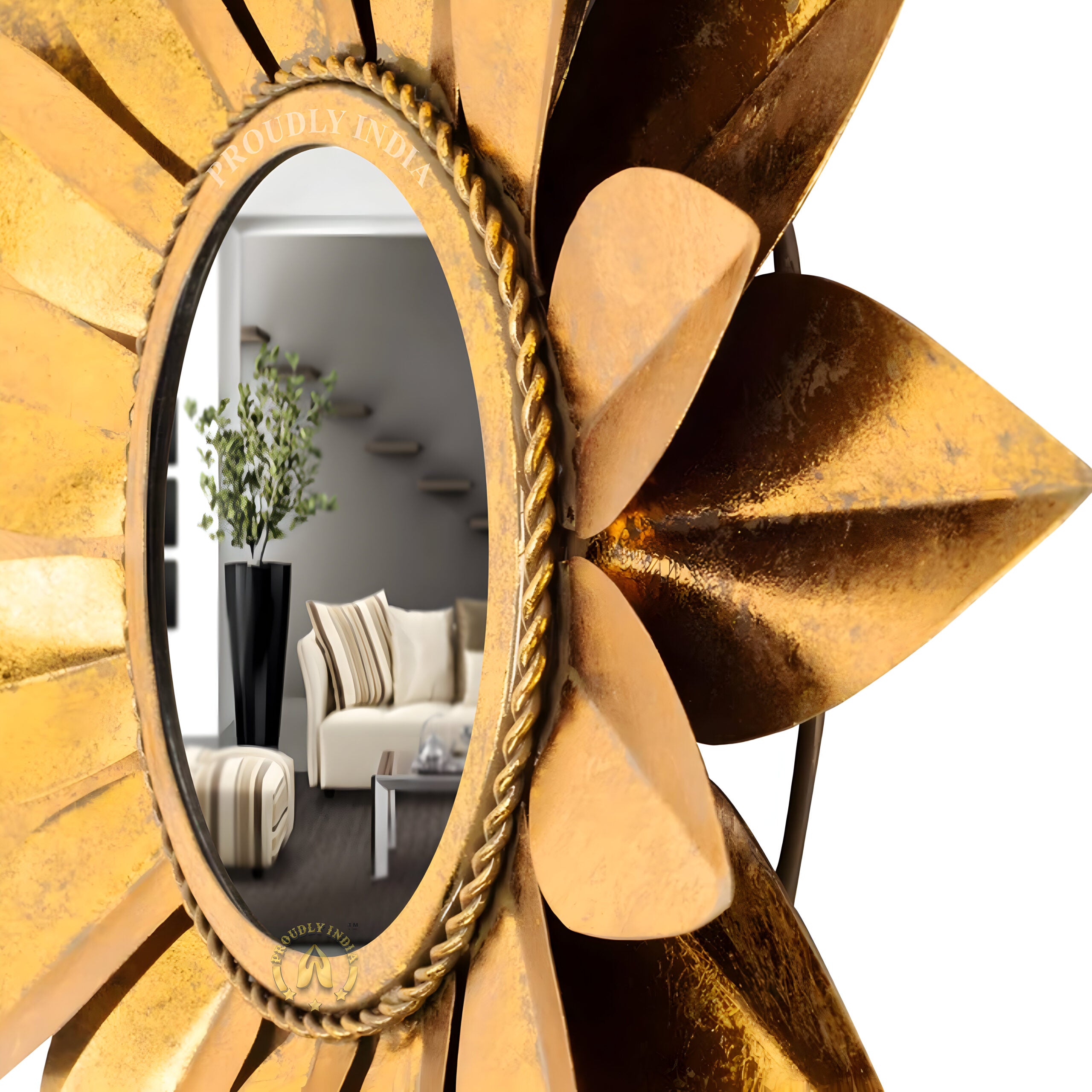 Sunpetal Luxe Bloom Wall Mirror