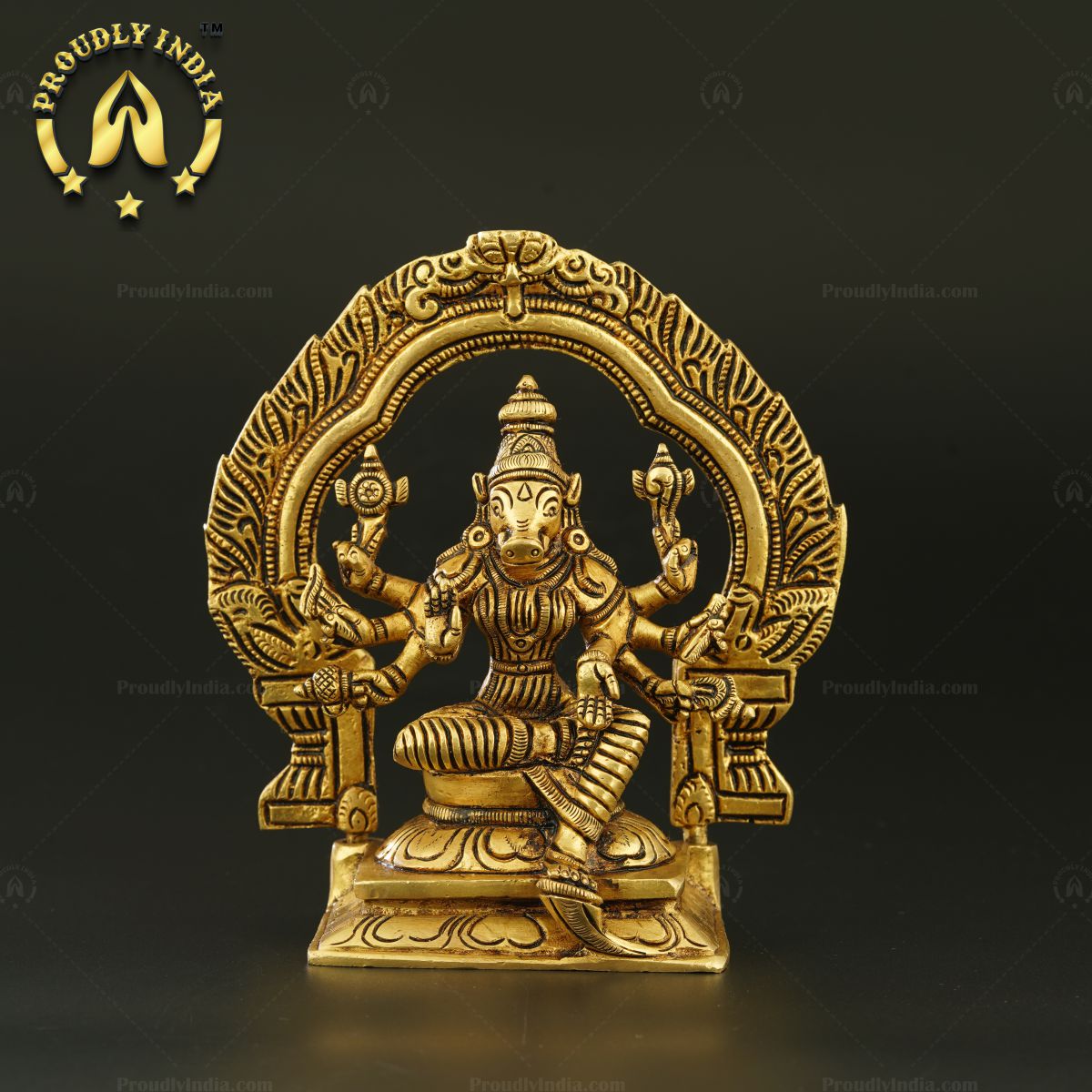 Brass Goddess Varahi Amman Statue