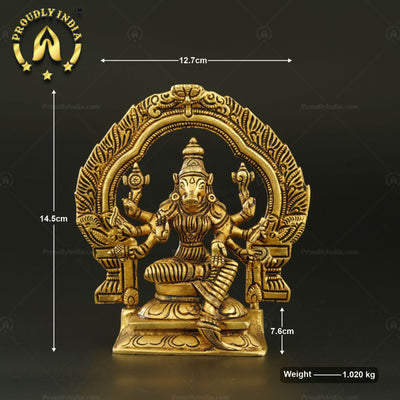 Brass Goddess Varahi Amman Statue