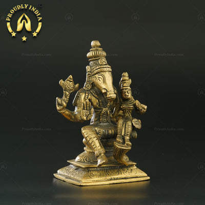 Brass Varaha Amman With Lakshmi Idol