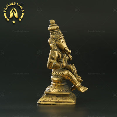 Brass Varaha Amman With Lakshmi Idol