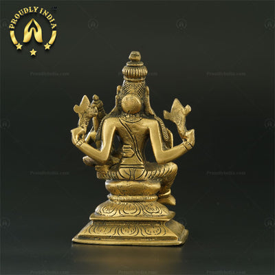 Brass Varaha Amman With Lakshmi Idol
