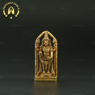 Brass Lord Venkateswara Of Tirupati Idol