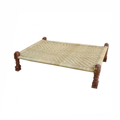 Jute Manjhi Woven Charpai Daybed