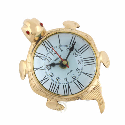 Brass Tutle Wall Clock
