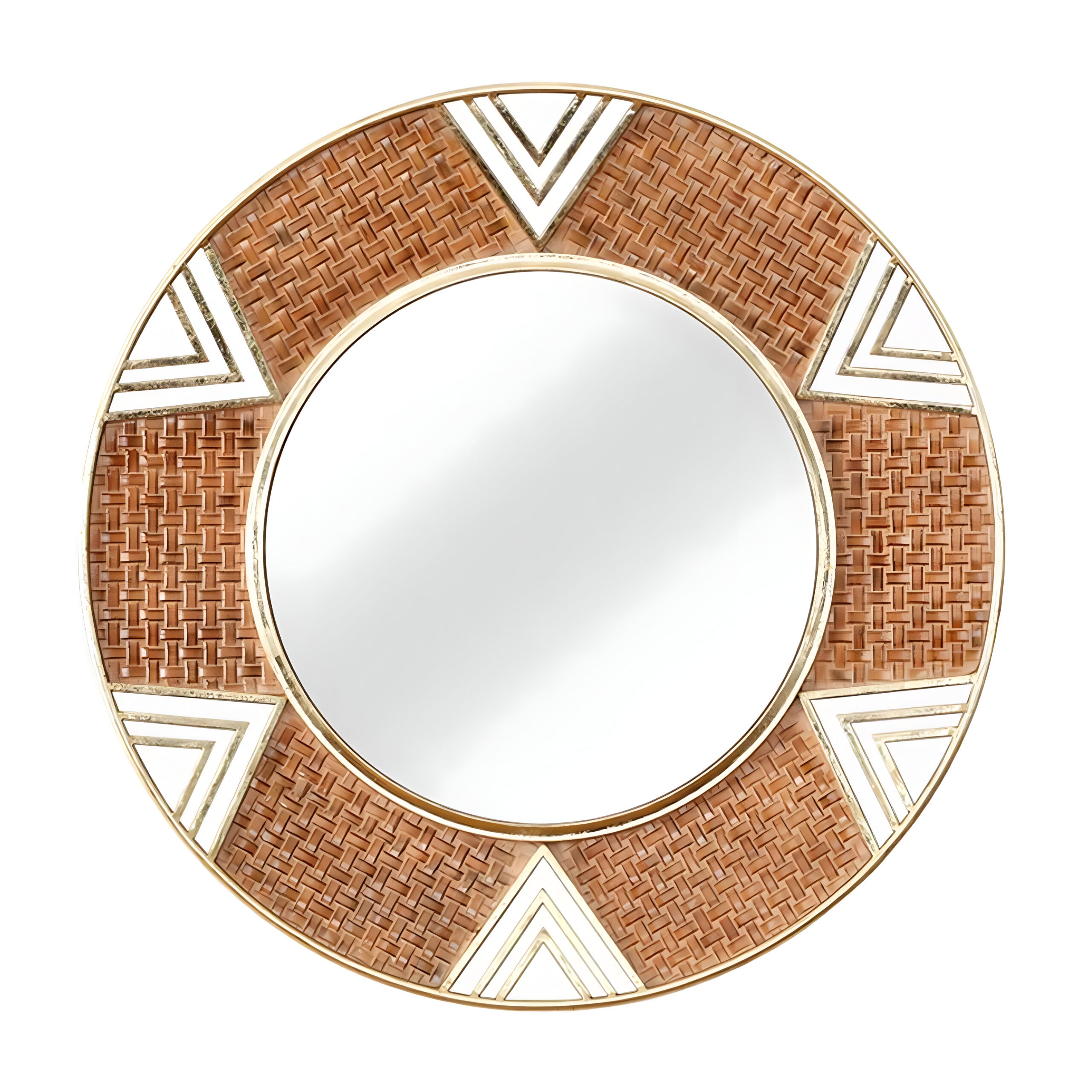 Tribal Ember Harmony Wall Mirror