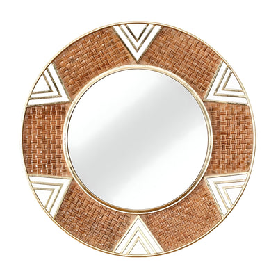 Tribal Ember Harmony Wall Mirror