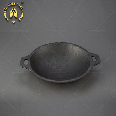 Pre-Seasoned Cast Iron Appam Pan