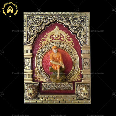 Narsinha Mural Ganesh/Sai Baba/Radha-Krishna