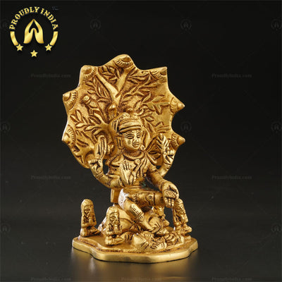 Handcrafted Brass Lord Dakshinamurthy Idol
