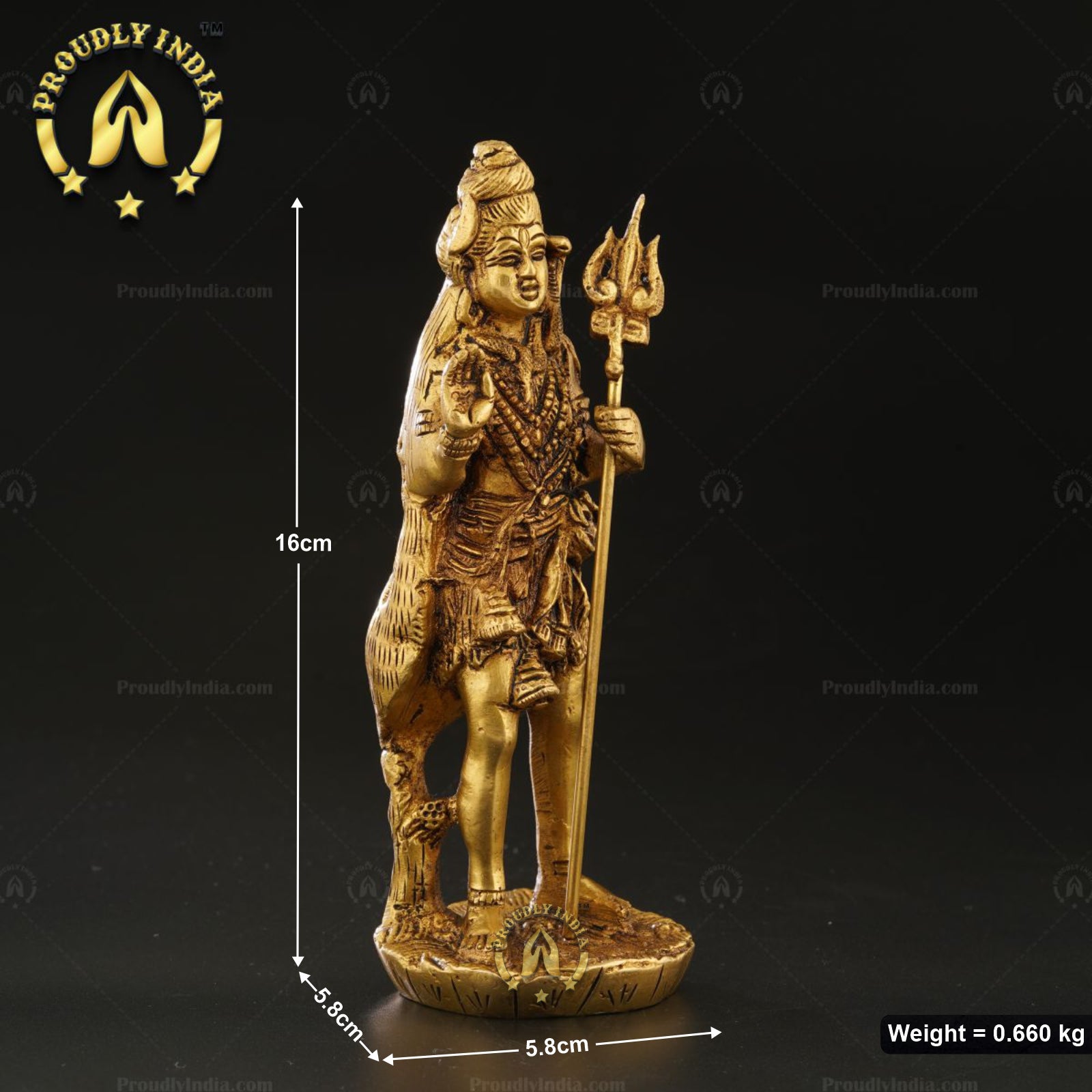 Brass Traditional Lord Shiva Statue
