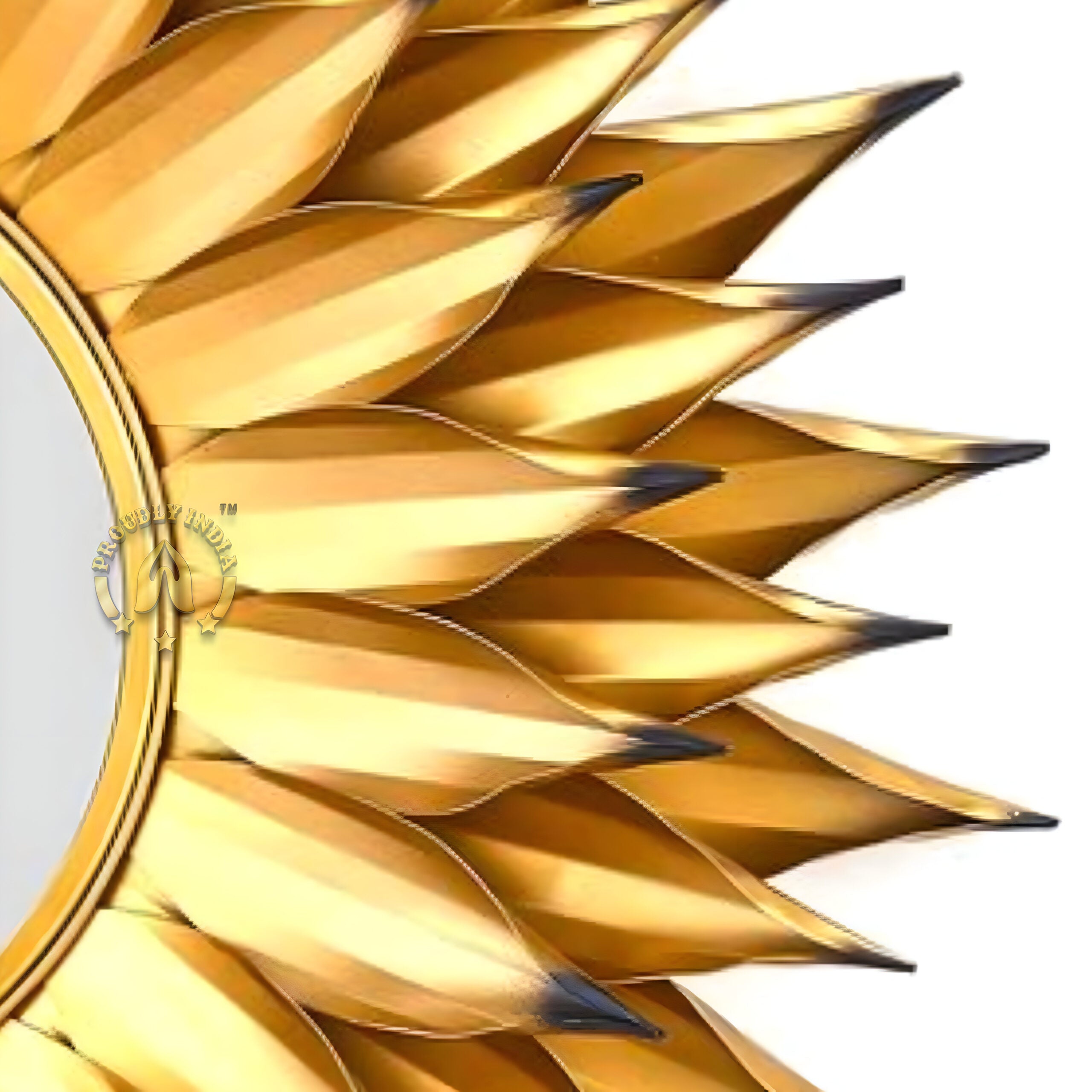 Solar Bloom Radiance Wall Mirror