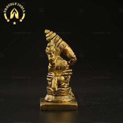 Traditional Brass Lord Ganesha Statue