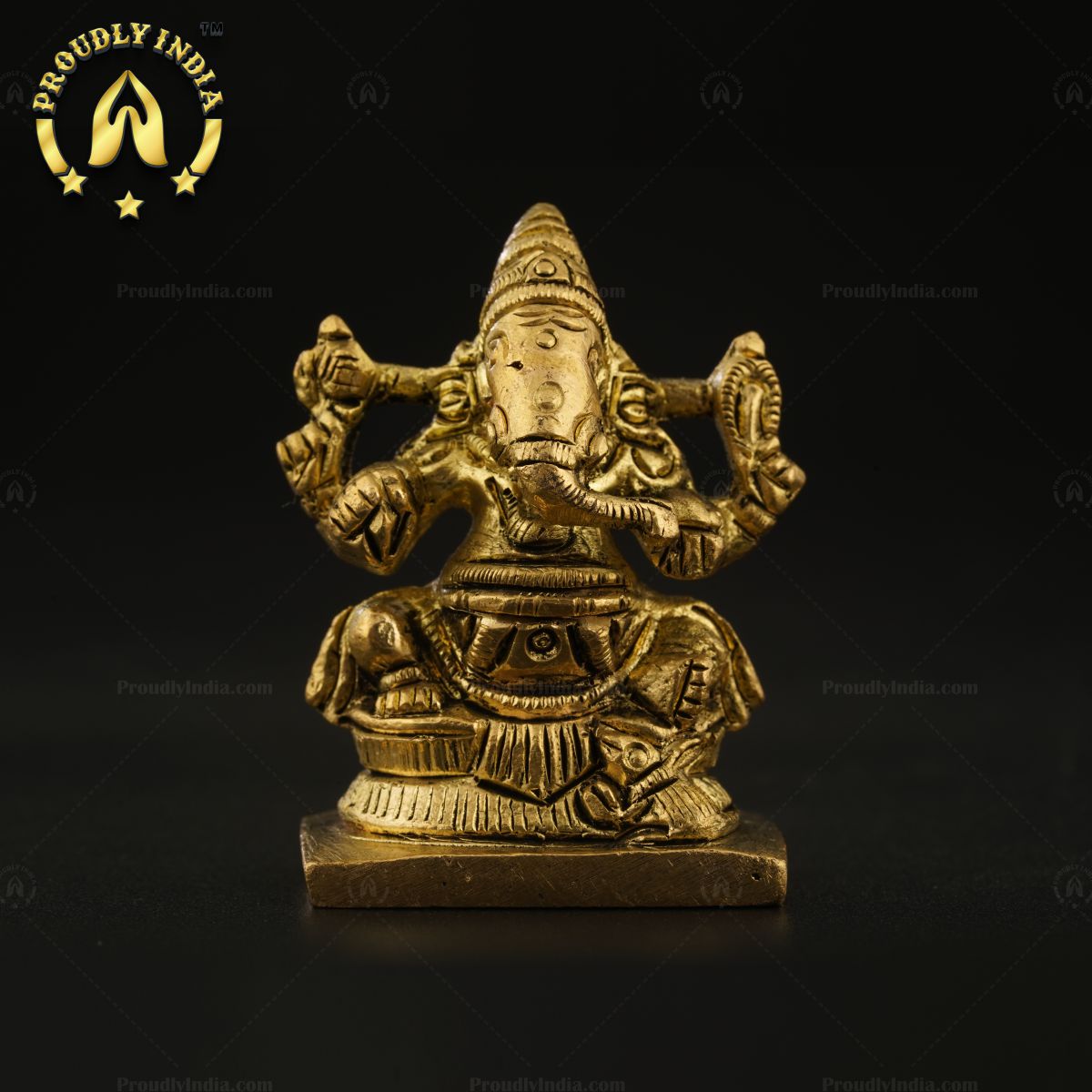 Traditional Brass Lord Ganesha Statue