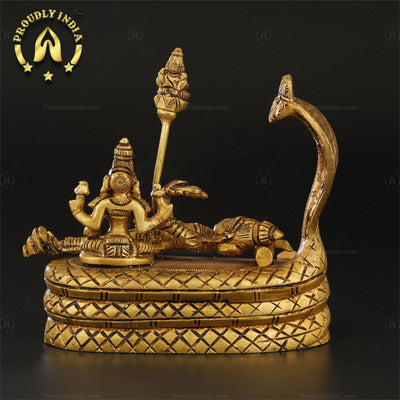 Brass Padmanabhaswamy Statue