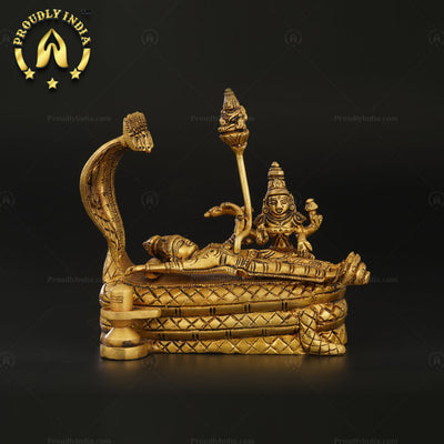 Brass Padmanabhaswamy Statue