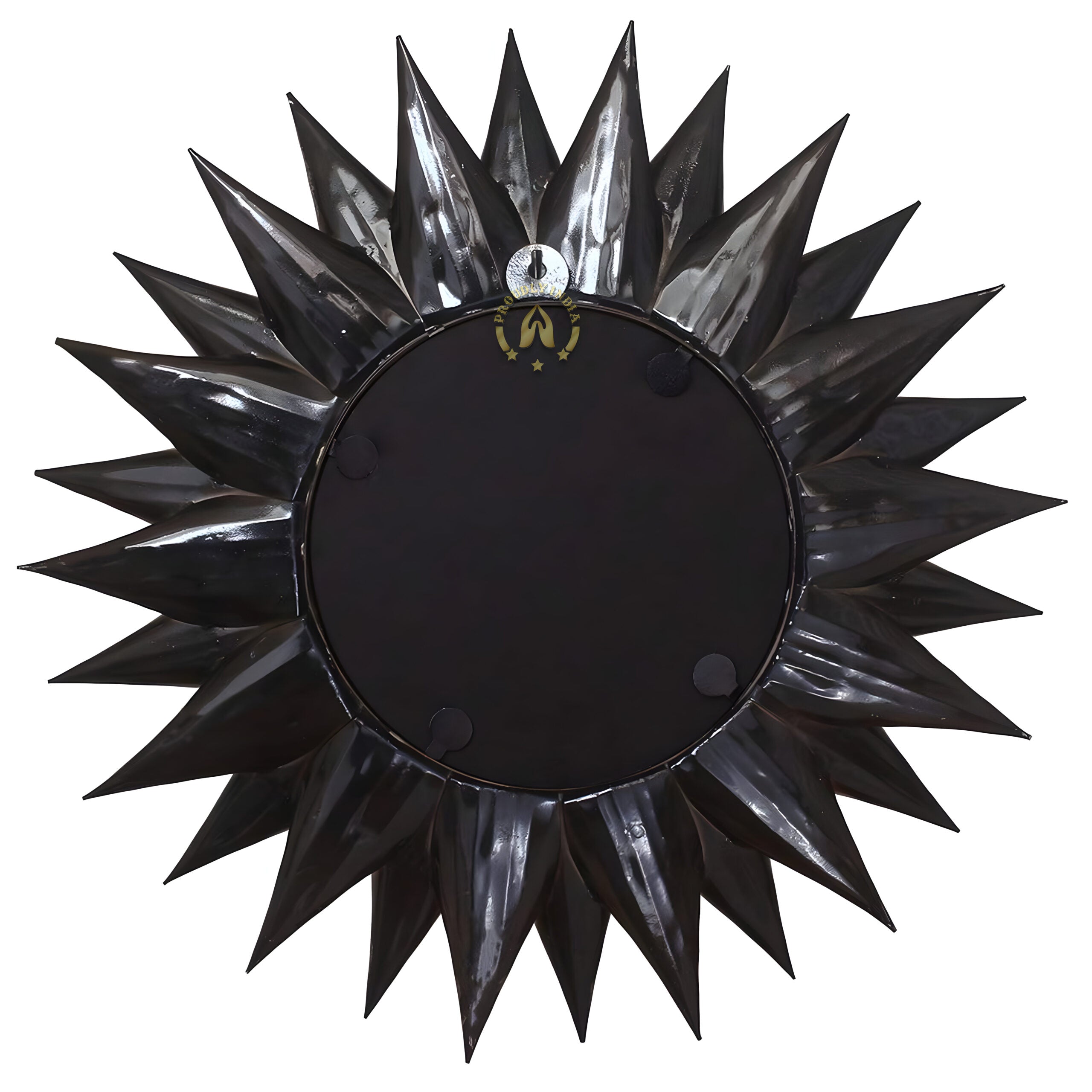 Solar Ember Bloom Wall Mirror