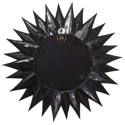Solar Ember Bloom Wall Mirror