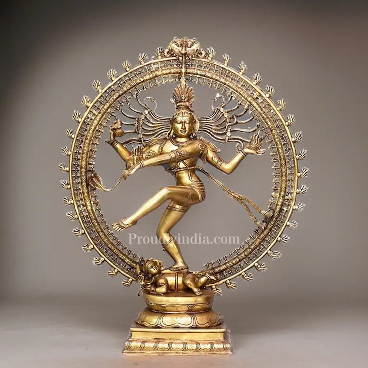 37" Big Brass Nataraja Statue