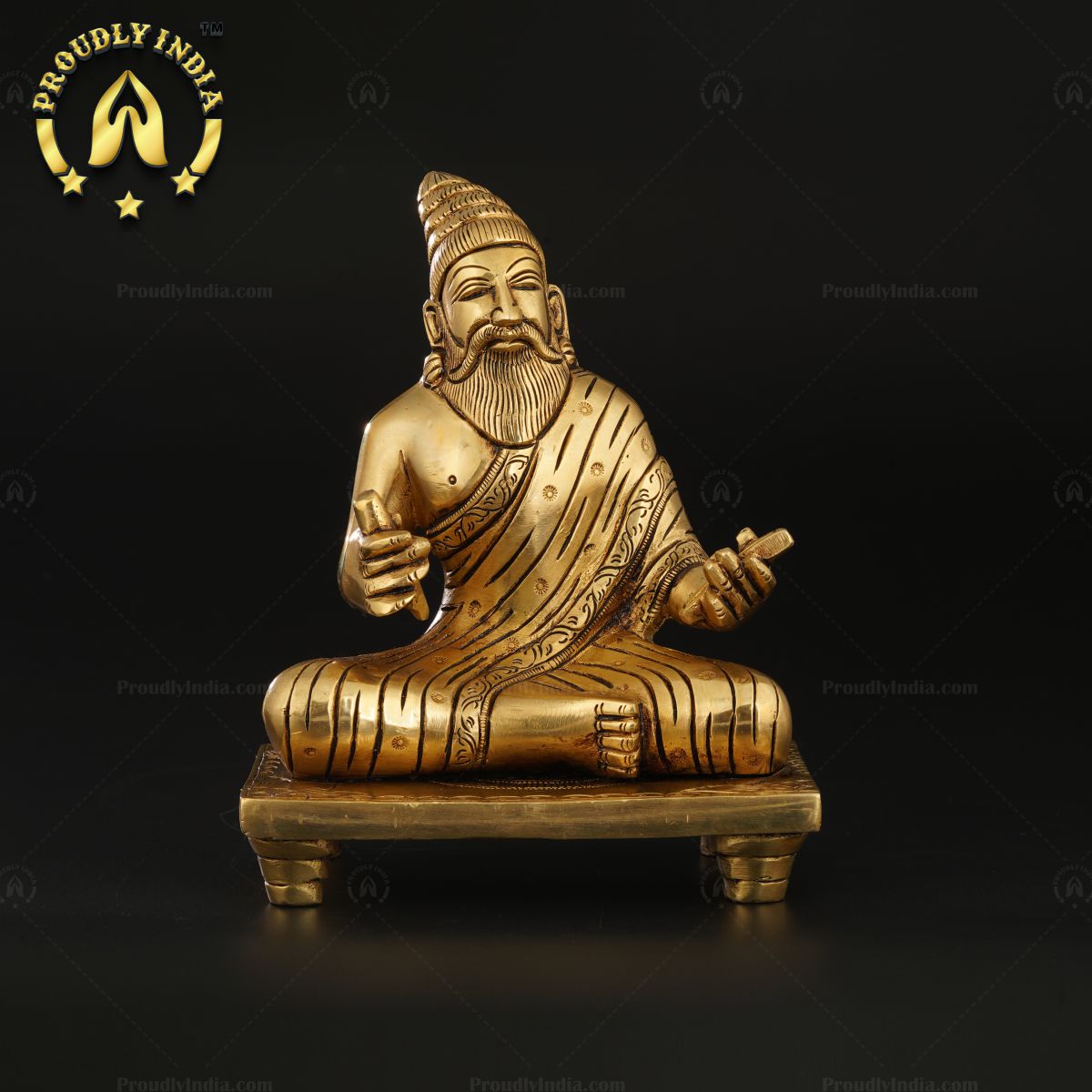 Brass Thiruvalluvar Statue