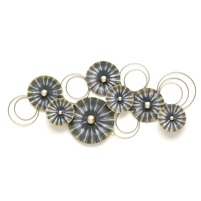 Lunar Radiance Echo Circular Harmony Wall Art
