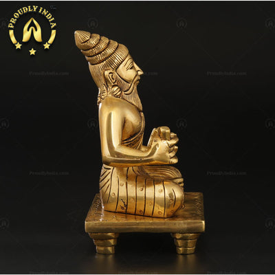 Brass Thiruvalluvar Statue