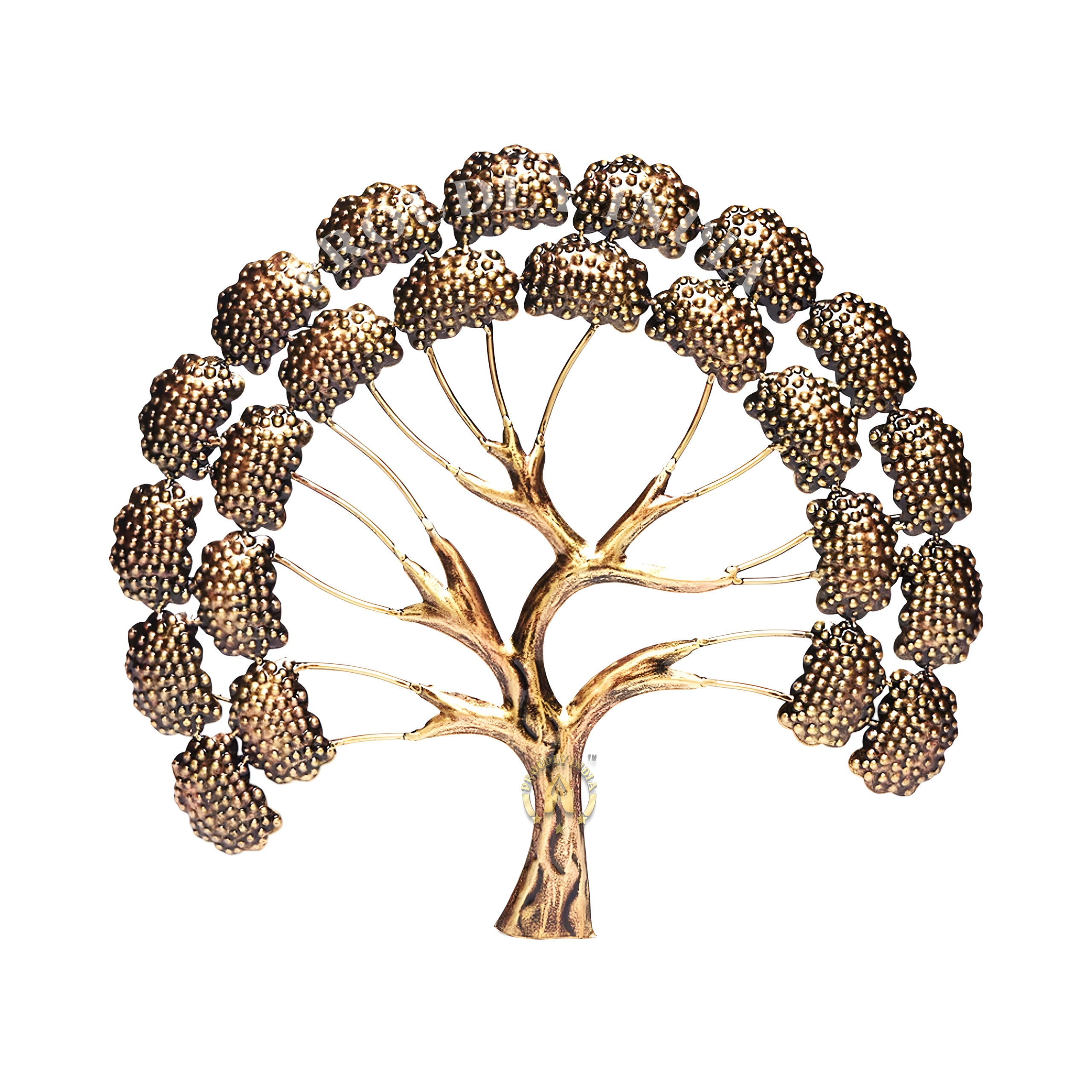Tree of Golden Grace Wall Art Mural