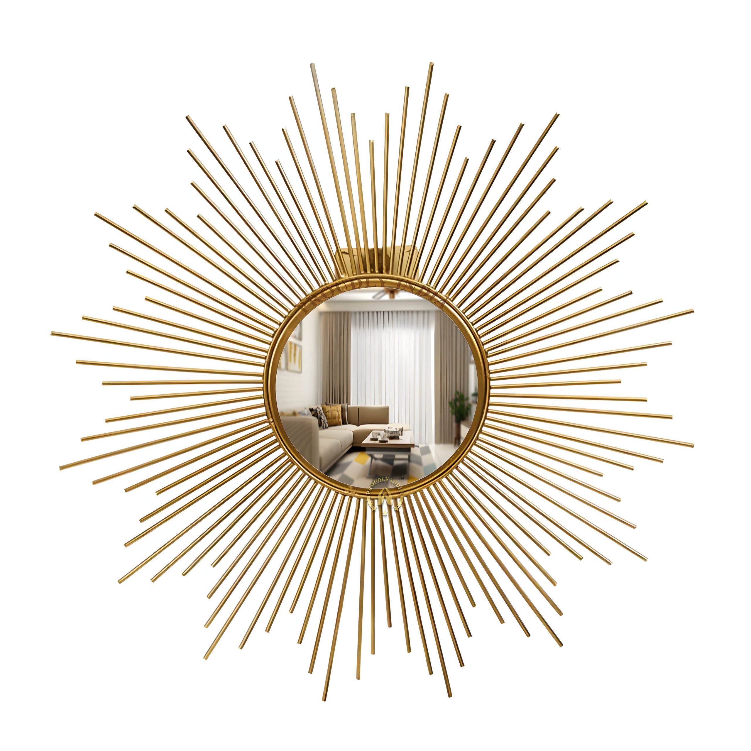 Solstice Flare Radiance Wall Mirror