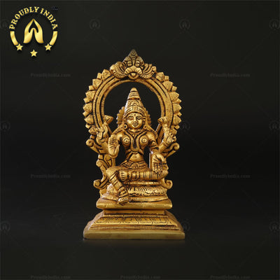 Handcrafted Traditional Brass Lakshmi Mata Statue