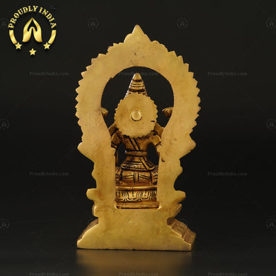 Handcrafted Traditional Brass Lakshmi Mata Statue