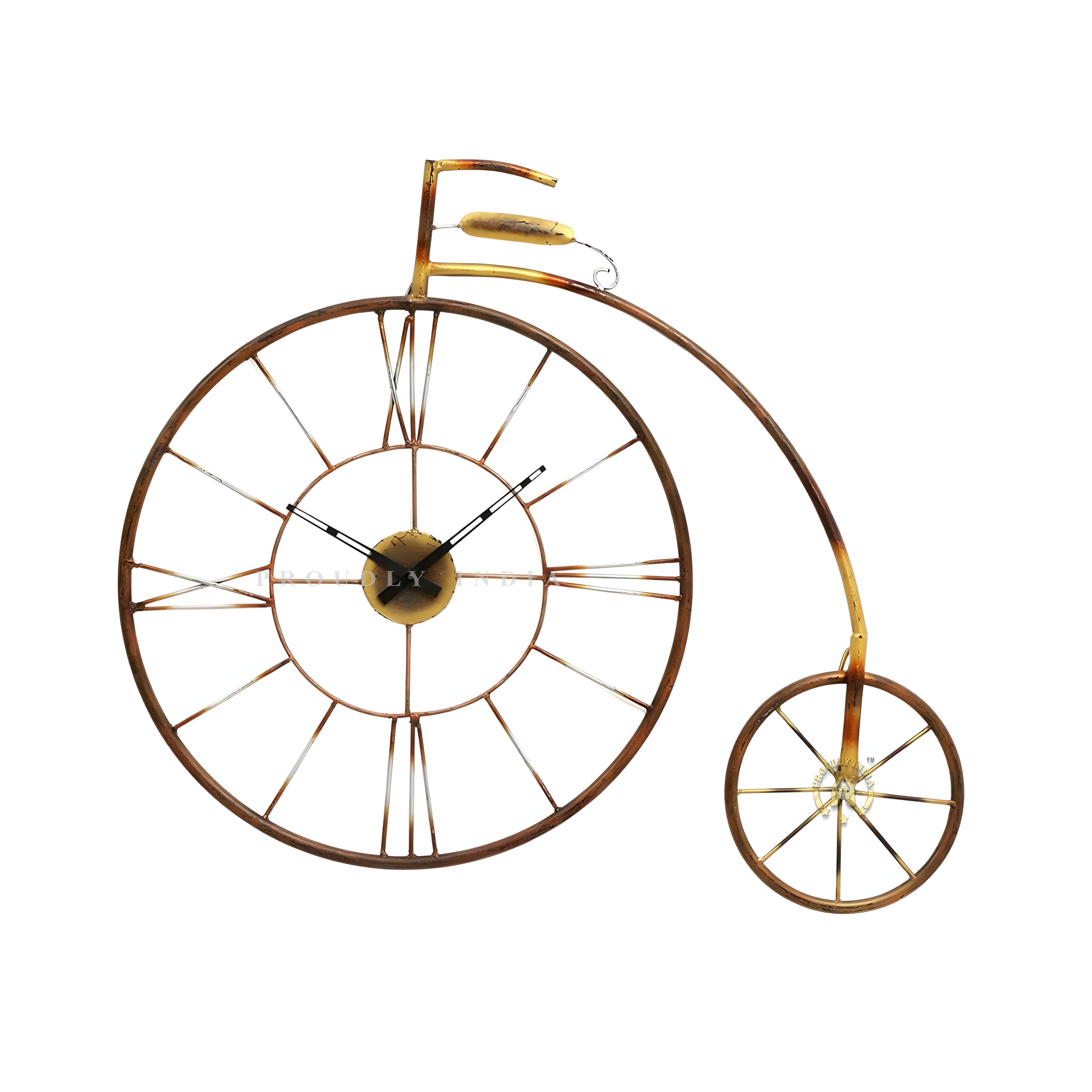 Timeless Ride – Vintage Bicycle Wall Art Clock