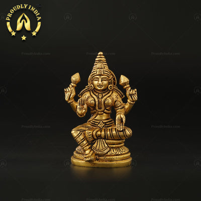 Brass Lakshmi Murti Idol For Home Decor